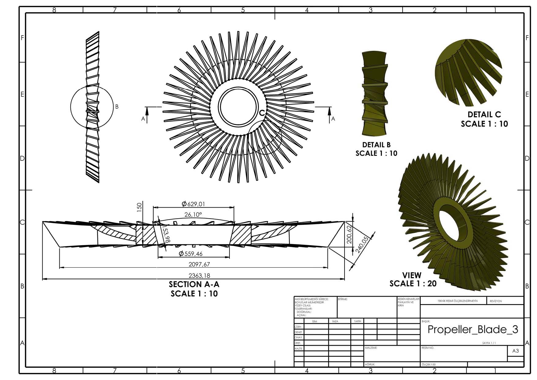 燃气轮机发动机 sw21